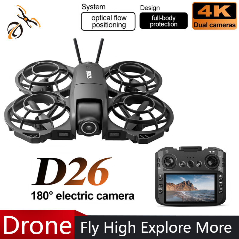 Drone Controller Screen - طائرة بدون طيار D26 بدقة 4K