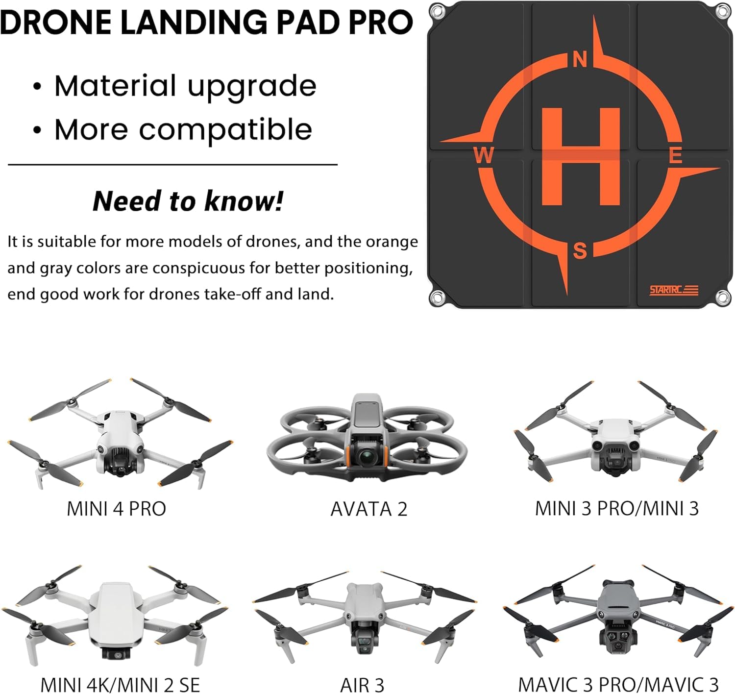 منصة هبوط للطائرات بدون طيار م - مراجعة Drone Landing Pad وسعره