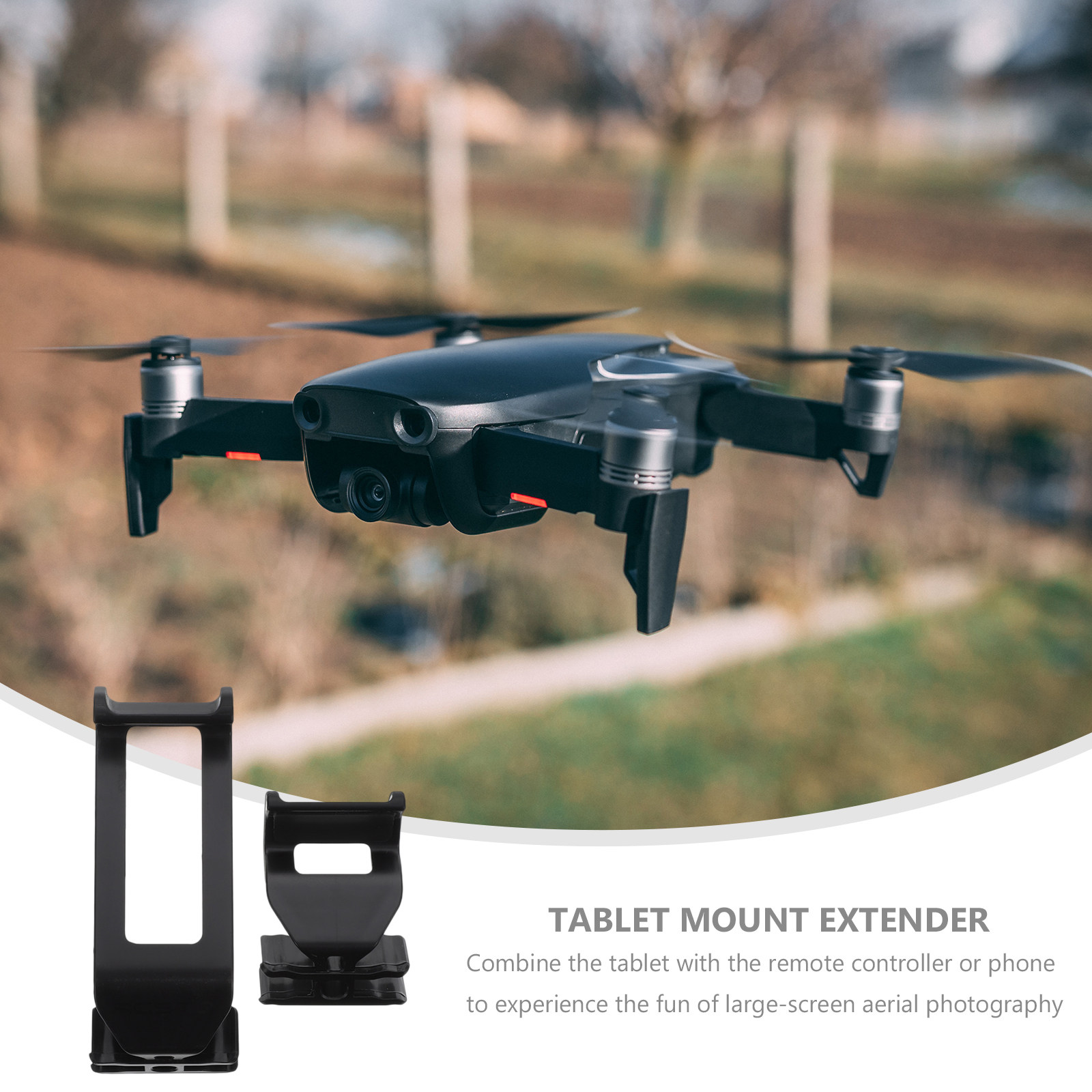 حامل هاتف خفيف الوزن ومحمول لج - مراجعة Drone Tablet Mount وسعره