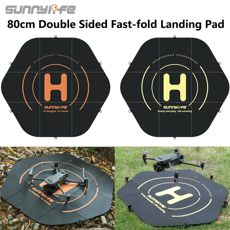 Sunnylife 80 سنتيمتر مقاوم للم - مراجعة Drone Landing Pad وسعره