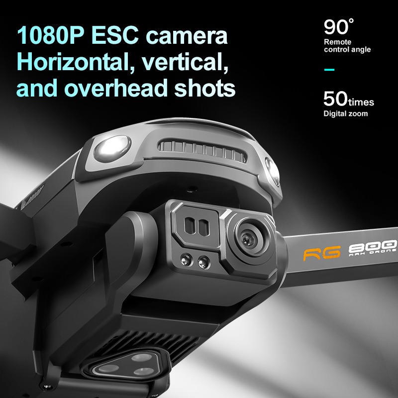 طائرة بدون طيار RG800 MAX جديد - مراجعة Drone Controller Screen وسعره